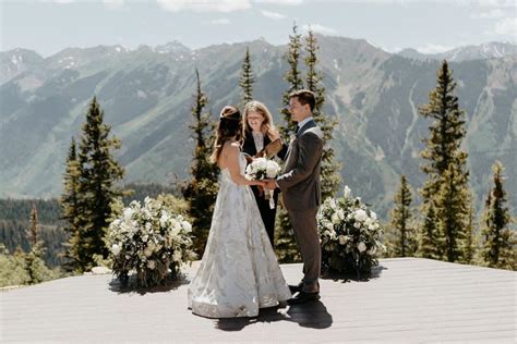 The Little Nell Wedding Aspen Colorado Cara Eliz Photo