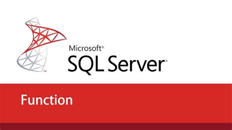 User Defined Function SQL Server Bahasa Indonesia YouTube