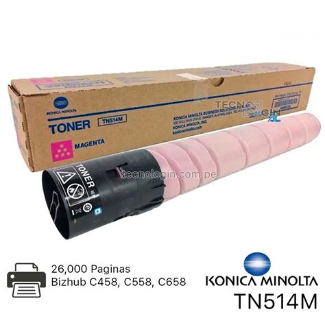 Toner Konica Minolta Tn M Magenta Bizhub C C C G