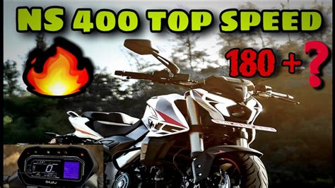 Ns400 Top Speed Testing 🔥 180 Youtube