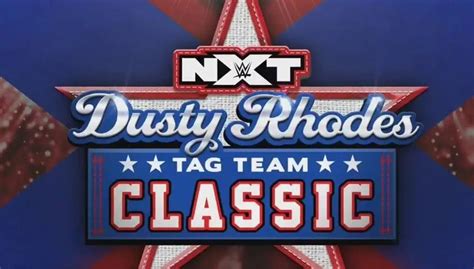 Mens Dusty Rhodes Tag Team Classic Matches To Be Announced On Monday