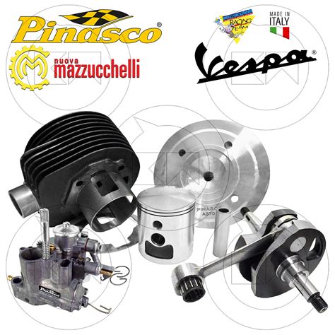 Set Pinasco Zylinderkit Cc Kurbelwelle Vergaser Si Vespa Px