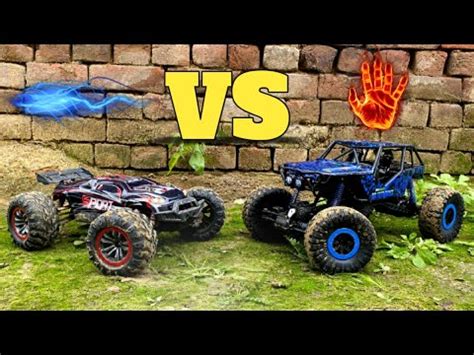 Xlf X Rc Car Vs Bigfoot Rock Crawler Xlf X A Rc Car High