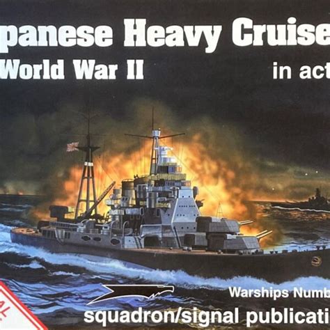 Japanese Heavy Cruisers In Action Naval Models