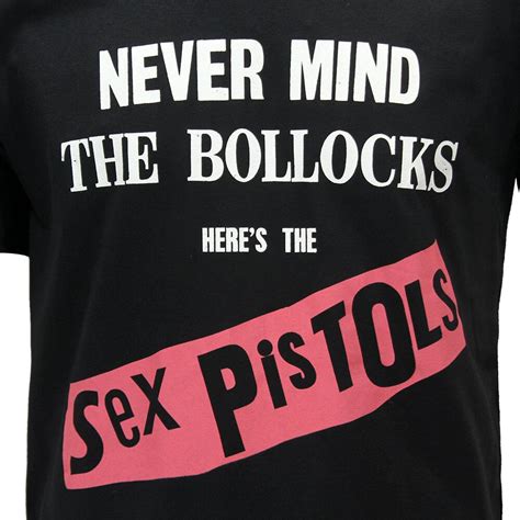The Sex Pistols NMTB Here S The Sex Pistols T Shirt Official Merchandise Popmerch