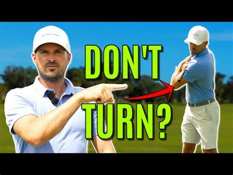 Golf Don T Turn Your Shoulders In The Golf Swing How To Effectively