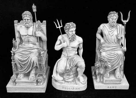 Zeus Poseidon And Hades The Verticality Of The Greek Gods — On Verticality Zeus Greek Gods