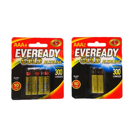 Aaa Eveready Gold Alkaline Battery Lazada