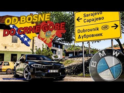 Pustolovina u BMW u 520d Neverovatna vožnja od Bosne do Crne Gore