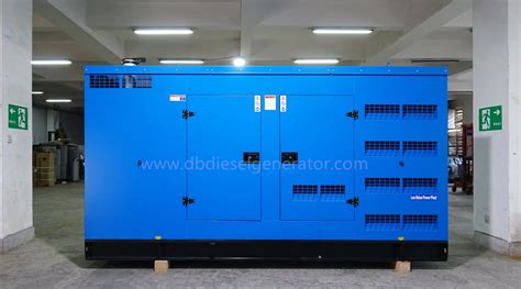 20kva 3125kva Electric Diesel Power Generator Open Type Super Silent