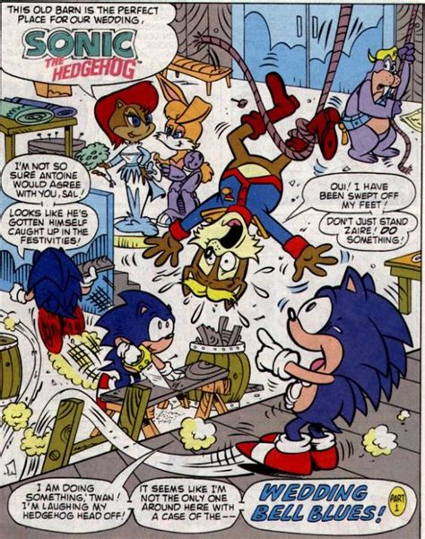 Sonic And Sally Wedding
