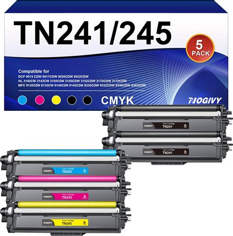 Er Pack Tn Tn Kompatible F R Brother Mfc Cdw Toner Dcp