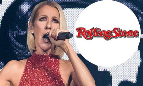 Celine Dion Gets Snubbed By Rolling Stone By Being Left Off Its 200