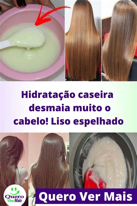 Hidrata O Caseira Desmaia Muito O Cabelo Liso Espelhado Botox Hair