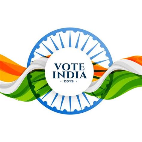 vote india election background with flag - Download Free Vector Art, Stock Graphics & Images