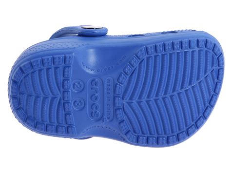 Crocs Kids Crocs Littles (Infant) Sea Blue - Zappos.com Free Shipping ...