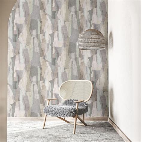 Premium Pastel Non Woven Wallpaper Inspired By Collages Hohenberger