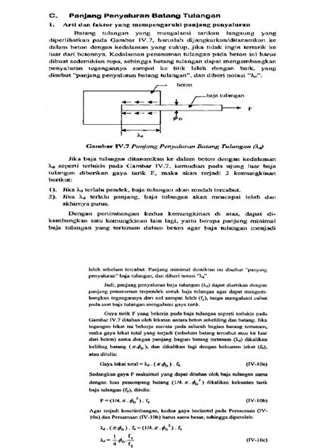 0504lanjutan Panjang Penyaluran Batang Tulangan Pdf