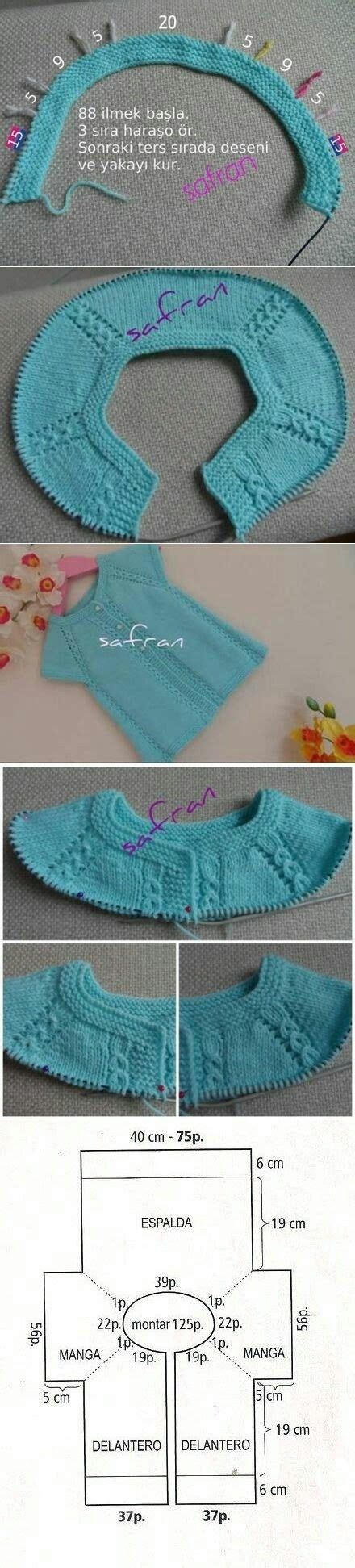 Pin di Gülay Ceylan su Örgüler tığ şiş Baby knitting patterns