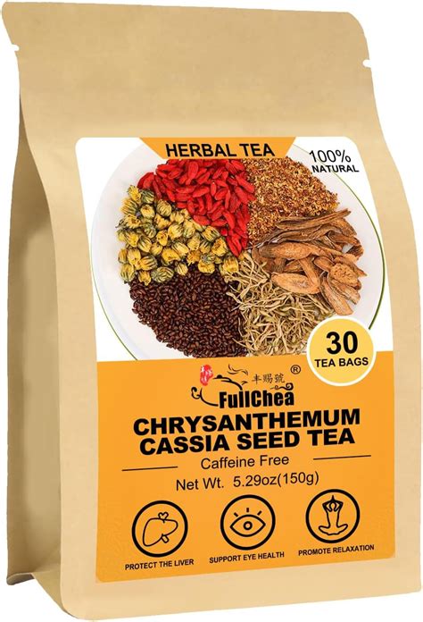 Fullchea Chrysanthemum Cassia Seed Tea Bag 20 30 Pcs