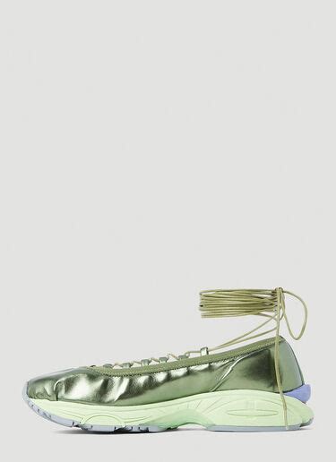 Kiko Kostadinov Womens Ballet Hybrid Shoes In Green Ln Cc®