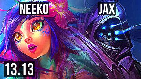 Neeko Vs Jax Top Rank Neeko Na Challenger Youtube