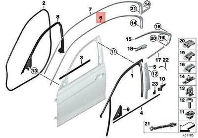 Oem Bmw Hybrid M F F D I Finisher Side Frame Right