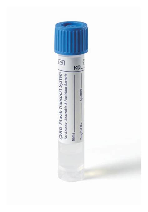 Bd Liquid Amies Elution Swab Eswab Collectiontransport System