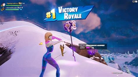 Spider Gwen And X 23 Duos Victory Fortnite Ch4 S1 Youtube