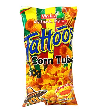 Tattoos玉米脆片起司 60g【家樂福】 蝦皮購物