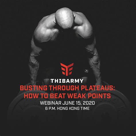 WEBINAR Busting Through Plateaus How To Beat Weak Points X