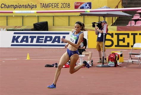 ANNA HALL USA, American Track and Field Athlete on Heptathlon Event in ...