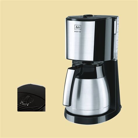 Melitta Thermo Kaffeemaschine Enjoy Top Therm Schwarz