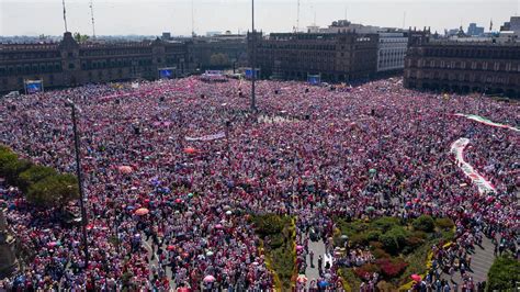 Defensores del INE Abarrotan el Zócalo de la CDMX I Marcha a Favor del