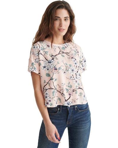 Lucky Brand Short Sleeve Tops For Women Online Sale Up To 83 Off Lyst