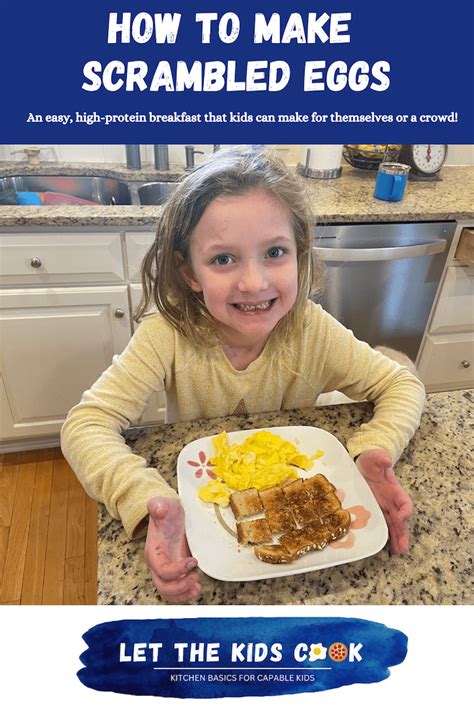 How To Make Scrambled Eggs | Basic cooking skill for kids!