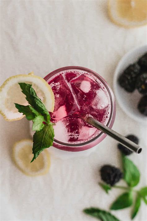 Sparkling Blackberry Yuzu Drink Tim Hortons Copycat Sift And Simmer