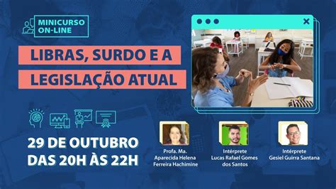 Palestra Libras Surdo E Legisla O Atual Youtube