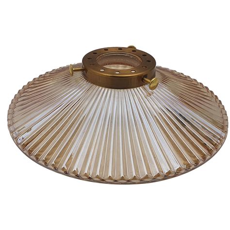 Modern Ceiling Light Shades Amber Glass Lamp Shape Easy Fit Replacement Shades Ebay