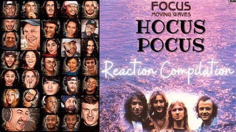 Reaction Compilation Focus Hocus Pocus Live At Midnight Special