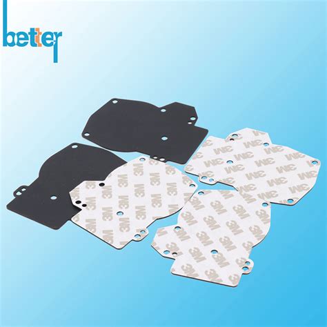 Self Adhesive Backing Silicone EPDM PU Cr NBR Rubber Gasket China