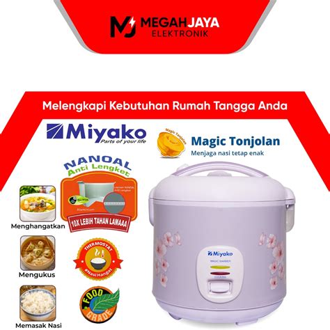 Jual Miyako Rice Cooker Magic Mcm Mcm Mcm