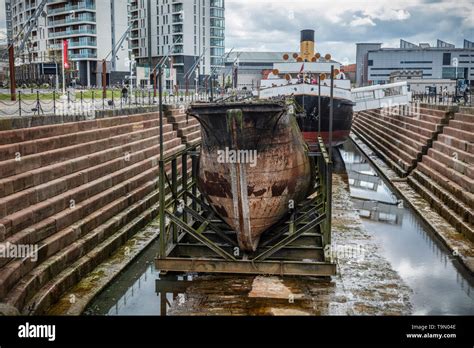 White Star Nomadic Ship in Belfast Stock Photo - Alamy