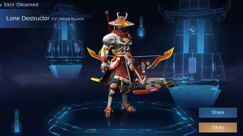 Yi Sun Shin Lone Destructor Epic Skin Draw Epic Skin Showcase Draw