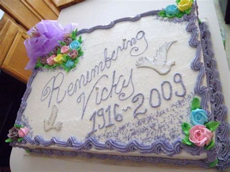 Memorial Cake