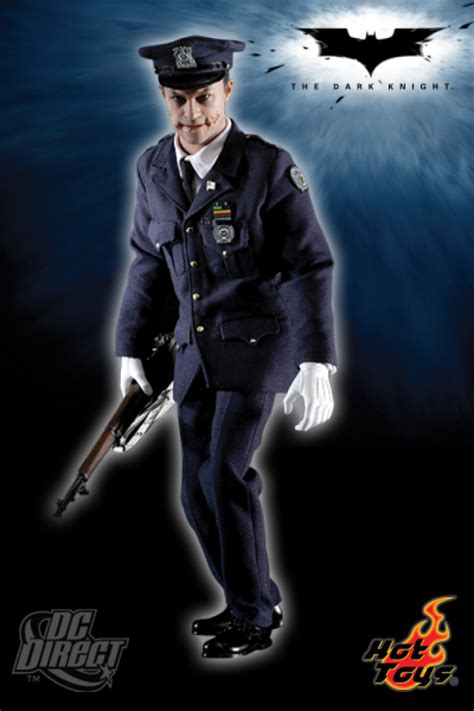 HOT TOYS DARK KNIGHT POLICEMAN JOKER ONE SIXTH SCALE FIGURE