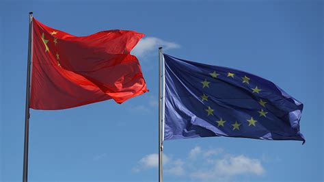 Chinese Fm Expresses Hope For Win Win Cooperation Between China Eu Cgtn