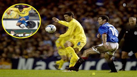 Jugadas Fantasticas De Riquelme En El Villarreal Con Relatos Youtube