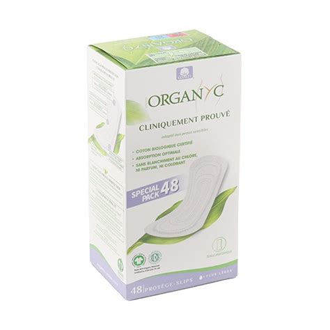 Organyc Prot Ge Slips Coton Bio Flux L Ger X Hypoallerg Nique