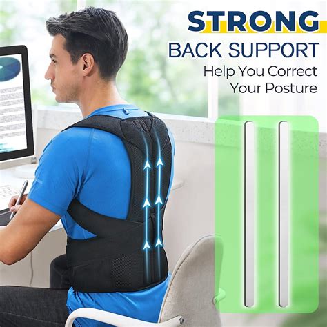 Dianmei Back Brace Posture Corrector For Men And Women Adjustable